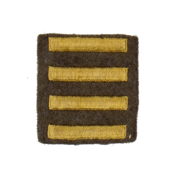 1940s WW2 Vintage US Army Wool Service Stripes