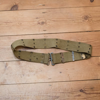 Original WW2 US Khaki M1936 Webbing Pistol Belt - Med/Large