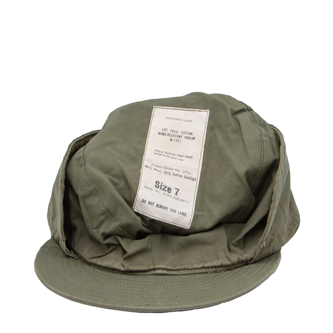 NOS 50s Vintage US Army M1951 Field Cap - Size 7 – Omega Militaria