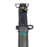 Original Vietnam Era M16A1 M7 Bayonet w/ M8A1 Scabbard