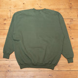 80s Vintage USMC OD-Green PT Sweater - X-Large