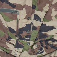 90s Vintage French F2 Camo Combat Coat - Medium