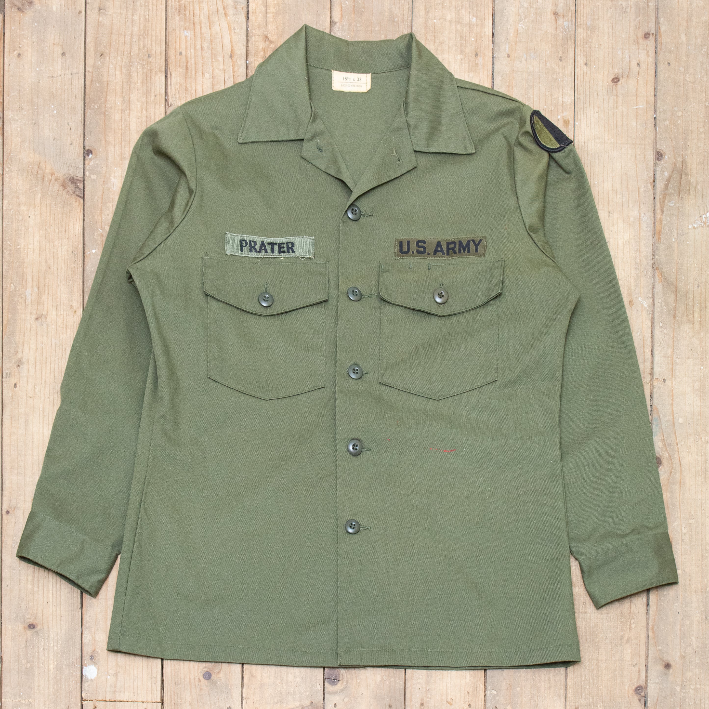 70s Vintage US Military Utility Shirt - L - Etsy