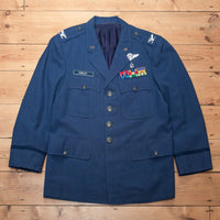 60s Vietnam Vintage US Air Force Custom Tailored Dress Jacket - Small