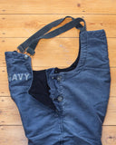 Rare 40s Vintage US Navy N-1 Cold Weather Deck Trousers - 40x30