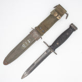 Vietnam War US Military M16A1 M7 Bayonet w/ M8A1 Scabbard