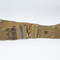 Original WW2 US Khaki M1936 Webbing Pistol Belt - 40"