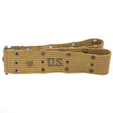 Original WW2 US Khaki M1936 Webbing Pistol Belt - 41"