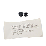 2x US Army M17 Gas Mask Replacement Studs / Buttons