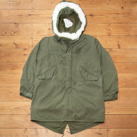 70s Vintage US Army M65 Fishtail Parka - Large