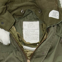 70s Vintage US Army M65 Fishtail Parka - Large