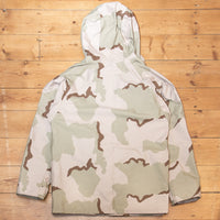 2004 Vintage US Army 3-Colour Desert ECWCS Waterproof Parka - Medium Long