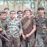 Original Vietnam War OD-Green Triangle Bandage (Neck Scarf / Head Band)